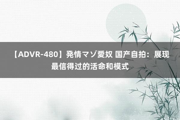 【ADVR-480】発情マゾ愛奴 国产自拍：展现最信得过的活命和模式